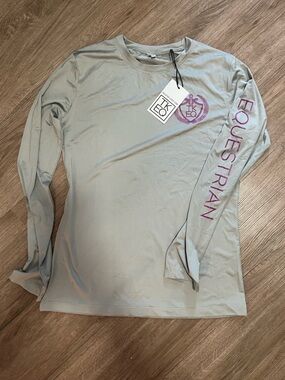 NWT tkeq riding shirt